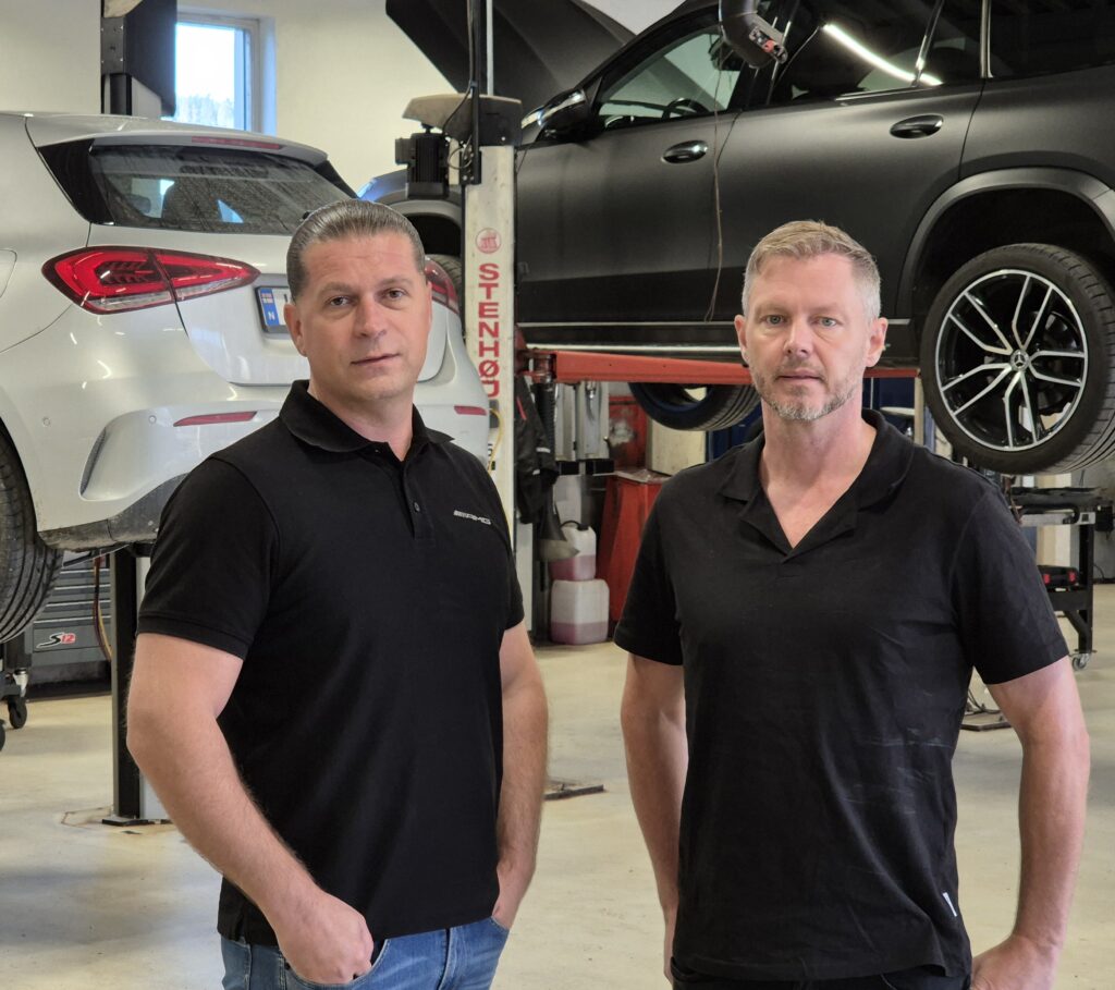 Bilde av Mirzet Mahmuljin og Sverre Schjervheim