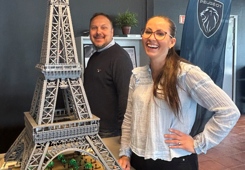 Bilde av Stig Strømstad og Mona Sagen