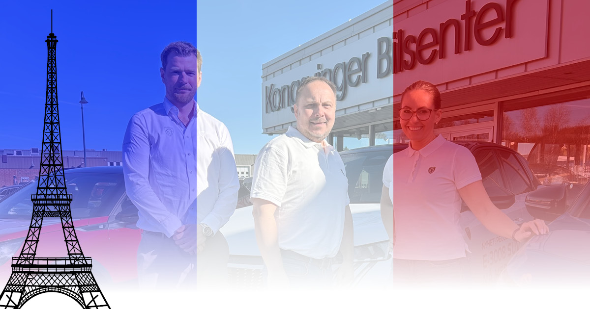 Franske dager hos Kongsvinger Bilsenter