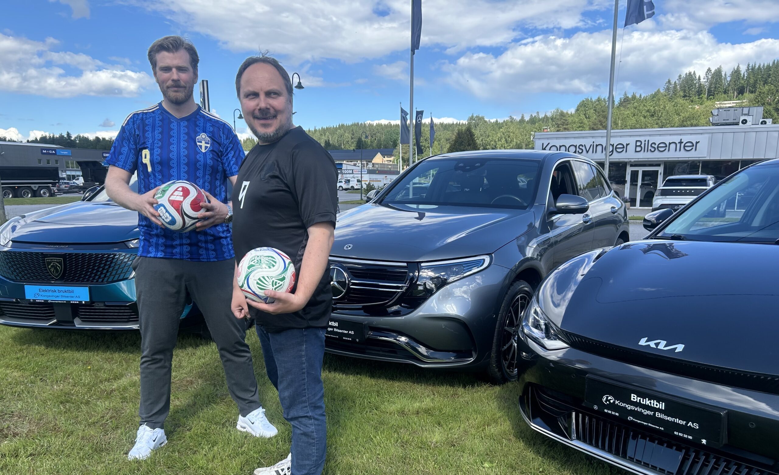 Bilde av Sean-Michel «Micha» Sunnqvist og Stig Strømstad