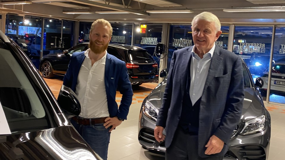 Bilde av Lars Erik Fremming og Egil Stenshagen